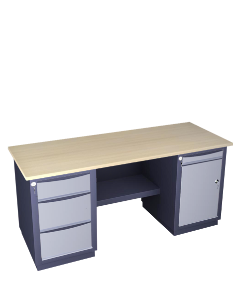 Double-pedestal workbench medium series 41 F S2B MD