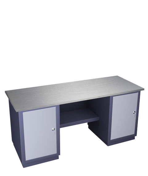 Medium series two-pedestal workbench 41 O(1.0) D D
