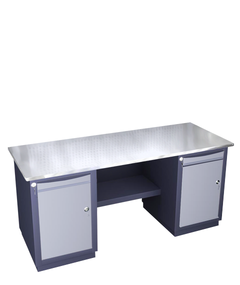 Double-pedestal workbench medium series 41 N MD MD
