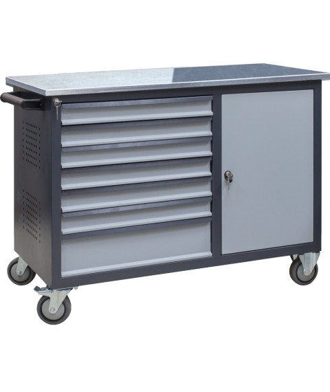 Mobile workbench (non-adjustable) VM 6MS/D O(2.0) (OSB+galvanized 2 mm)