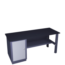 Single-pedestal workbench medium series 21 Ch D