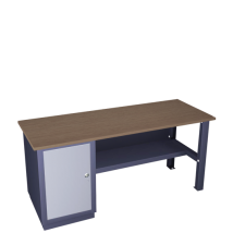 Single-pedestal workbench medium series 31 K D