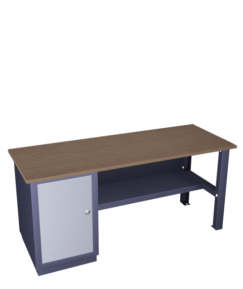 Single-pedestal workbench medium series 31 K D