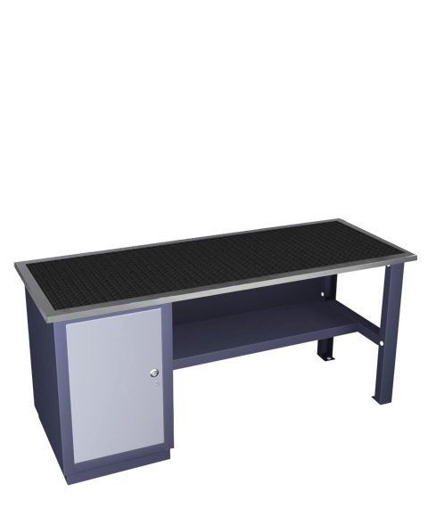 Single-pedestal workbench medium series 41 R D