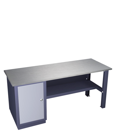 Single-pedestal workbench medium series 41 O(1.0) D