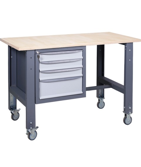Mobile workbench (on adjustable supports) VRM 1200 3MS
