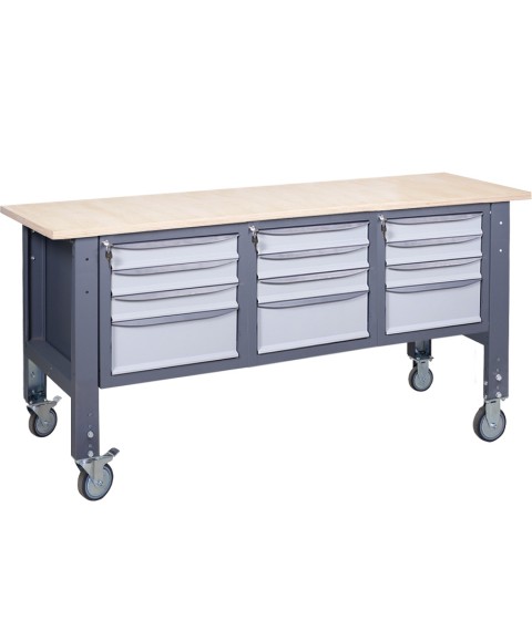 Mobile workbench (on adjustable supports) VRM 1800 3MS 3MS 3MS