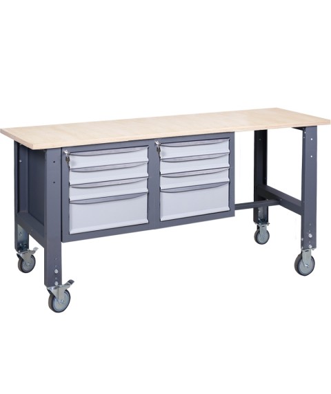 Mobile workbench (on adjustable supports) VRM 1800 3MS Without 3MS