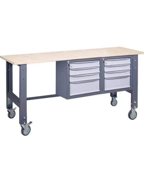Mobile workbench (on adjustable supports) VRM 1800 Without 3MS 3MS