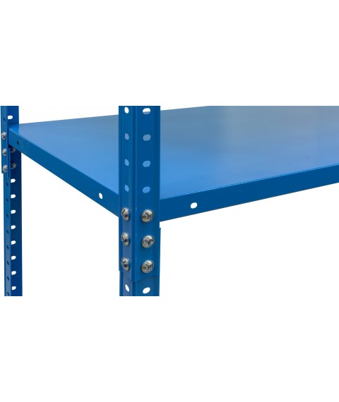 Rack MS 5 shelves 1970×1000×400 Blue (RAL-5012)
