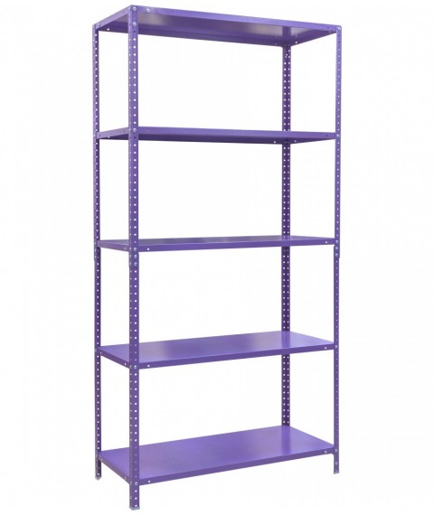 Rack MS 5 shelves 1970×1000×400 Lilac (RAL-4005)