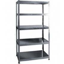 Rack for 5 shelves ST 1820×750×300 Zinc