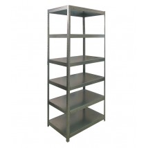 Rack for 6 shelves ST 2280×750×600 Zinc