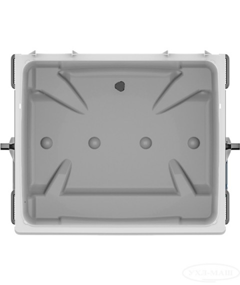 Мусорный контейнер "крышка в крышке" с плоской крышкой SULO 1100 л_______(17.03.2021)