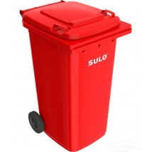 Waste bin SULO 240 l Red