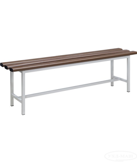 Side bench with plastic seats С-2000_К