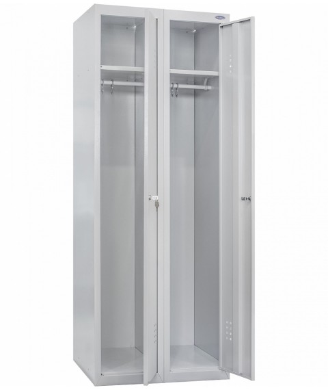 Metal wardrobe SHOP-400/2