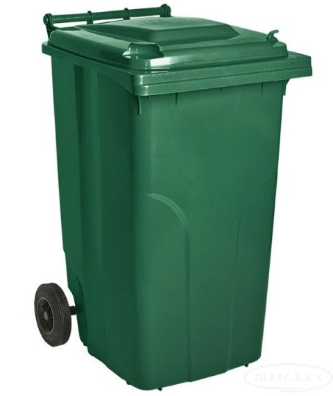 Garbage container for solid waste 240 l