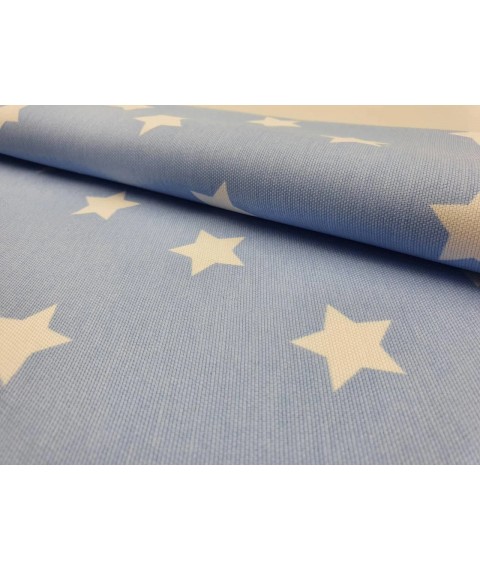 Hydrophobic tablecloth. Stars - blue - Square - 100x100 cm.
