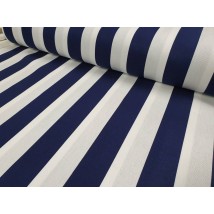 Hydrophobic tablecloth. Large strip - dark blue - Square - 100x100 cm.