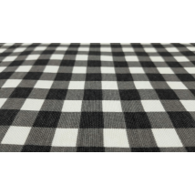 Hydrophobic tablecloth. Cage (medium) - black - Square - 100x100 cm.