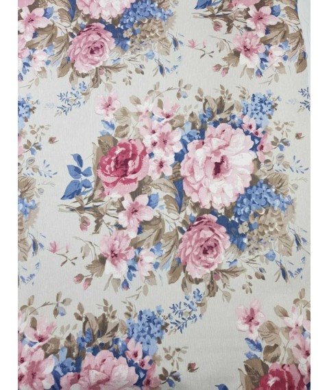 Hydrophobic tablecloth. Flower paradise - lilac - Square - 100x100 cm.