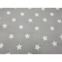 Hydrophobic tablecloth. Stars - gray - Square - 100x100 cm.