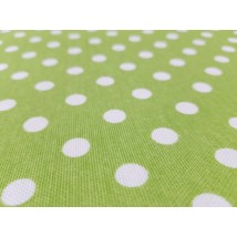 Hydrophobic tablecloth. Peas - lettuce - Square - 100x100 cm.