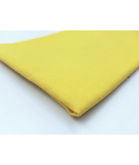 Hydrophobic tablecloth. Yellow - Square - 100x100 cm.