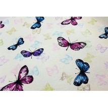Hydrophobic tablecloth. Butterfly collection - Square - 100x100 cm.