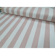 Hydrophobic tablecloth. Large strip - powder - Square - 100x100 cm.