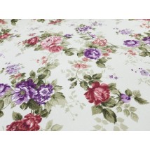 Hydrophobic tablecloth. Rose - violet - Square - 100x100 cm.