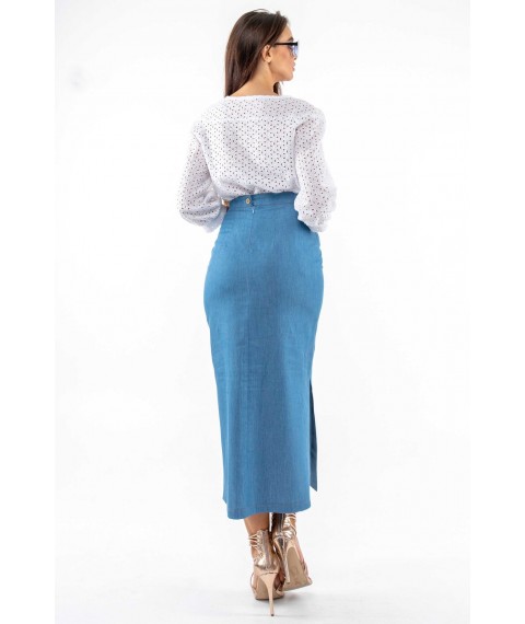 Derby skirt / blue color