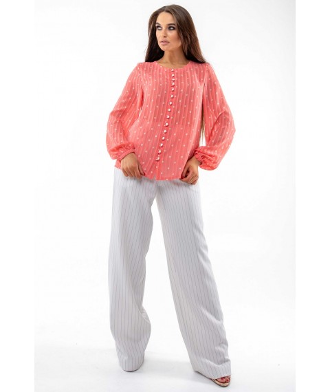 Donna blouse / coral color