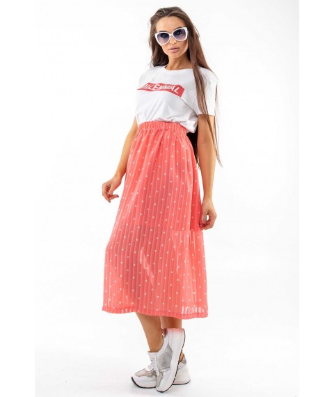 Donna skirt / coral color