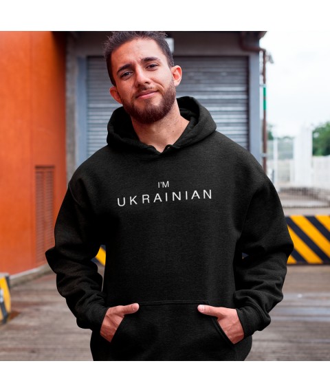 Unisex hoodie I am Ukraine M