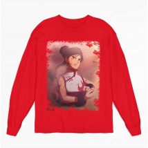 Anime Sweatshirt Ten Ten L, Red