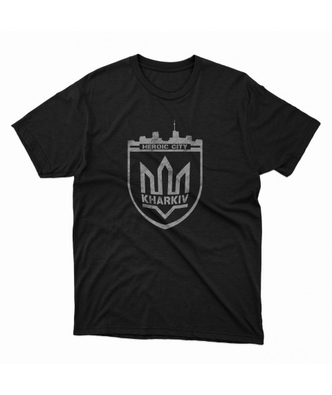 T-shirt KHARKIV Heroic city 2XL, Black