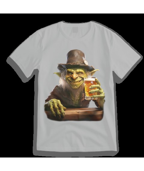 T-shirt with a cool Goblin S print, white