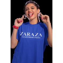 T-shirt over Zaraza with black ochima, blue