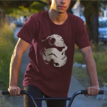 Футболка мужская Star Wars Vintage Бордовый, L