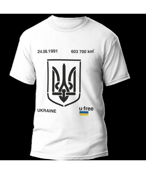 UA Vyshivanka T-shirt White, S
