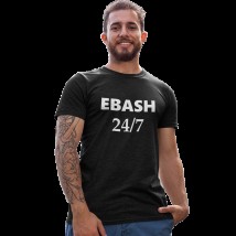 Мужская футболка Ebash Черный, 3XL