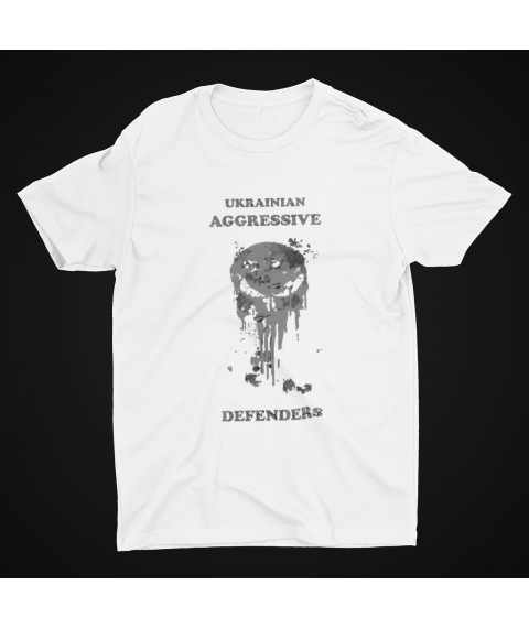 T-shirt Ukrainian Aggressive Defenders Biliy, L
