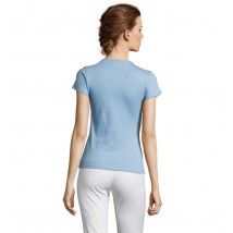 Women's blue T-shirt Miss