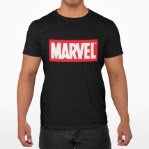 Men's T-shirt Marvel Black, L