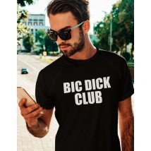 Men's T-shirt "Big D*ck Club" Black, 3XL