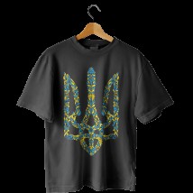 Oversized T-shirt "Quick Trident of Ukraine"