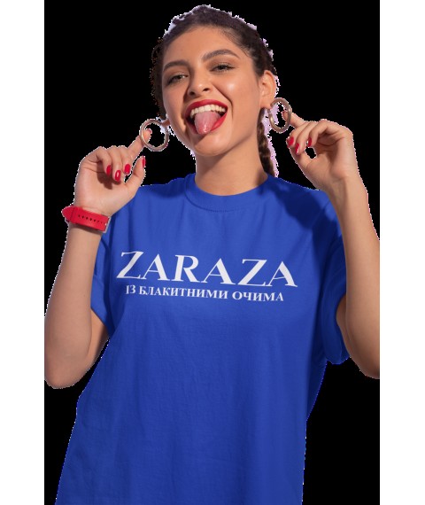 T-shirt over Zaraza with black ochima, blue XL/XXL