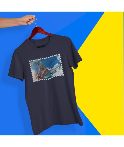Mark Kraken T-Shirt M, Dark Blue